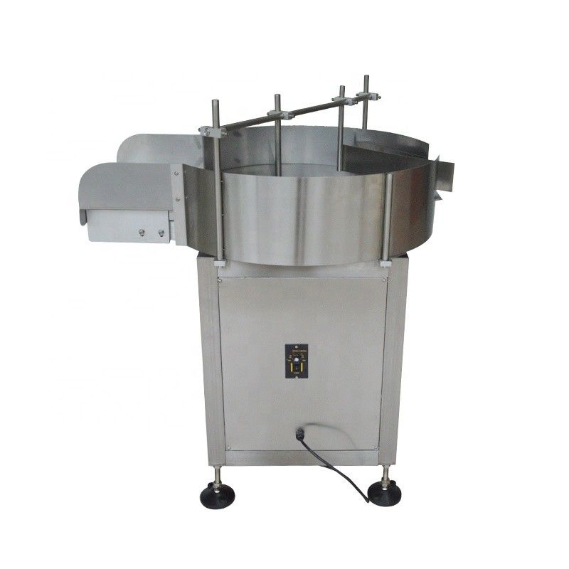 Flexible Manufacturing High Speed Bottle Turntable Feeder met motor kerncomponenten