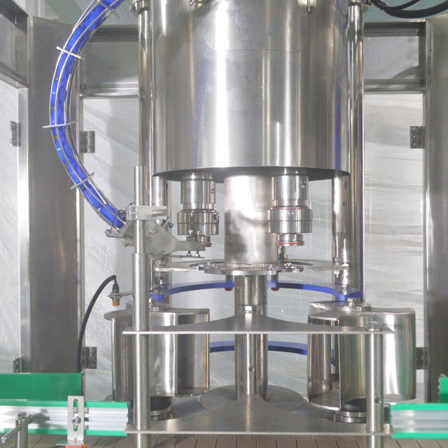 Verpakking van kunststof 8-kop draaibank vulmachine voor 2000 flessen/uur zonnebloemolie