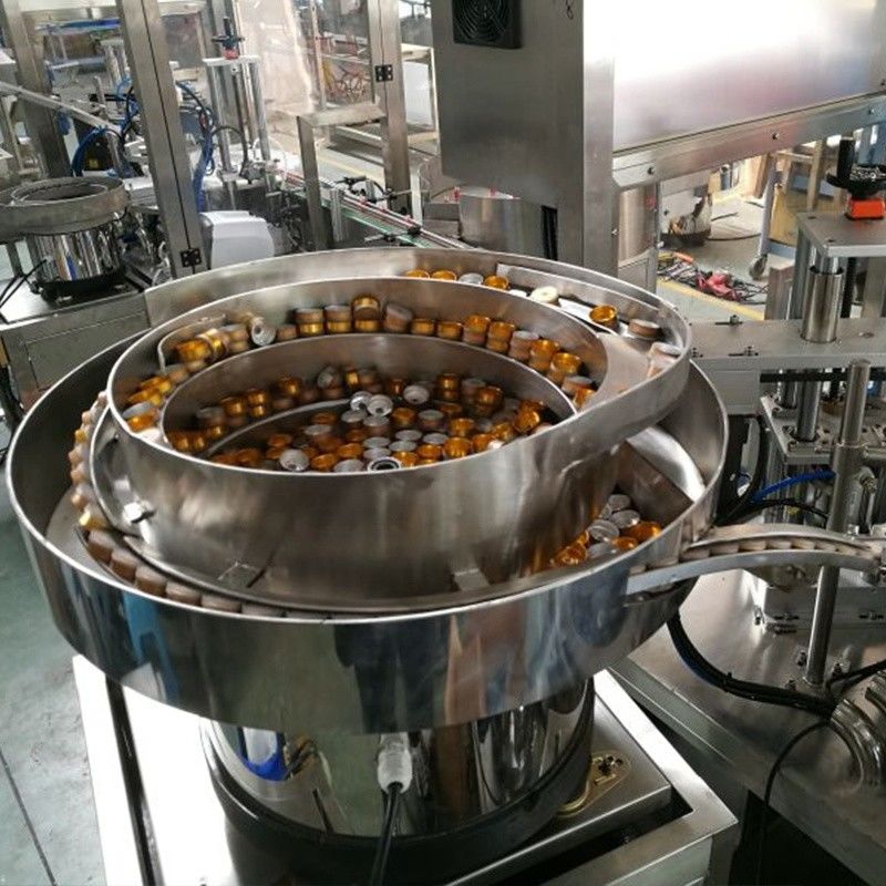 Plastic Lid Sorter Machine met een capaciteit van 150 kg en een constructie van roestvrij staal 304