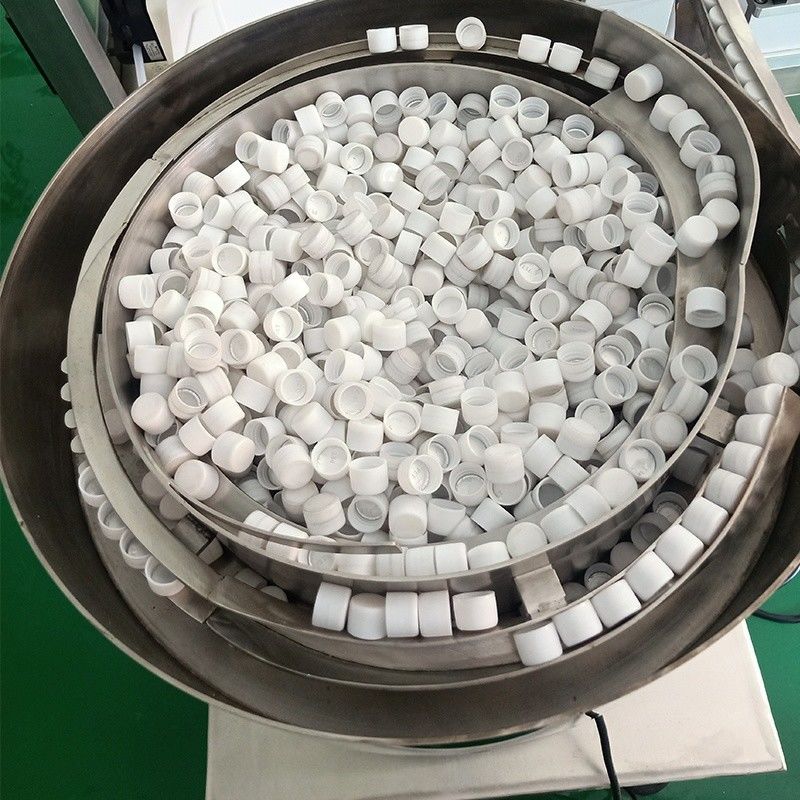 Plastic Lid Sorter Machine met een capaciteit van 150 kg en een constructie van roestvrij staal 304