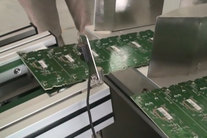 Video-uitgaande-inspectie-etiketteringsmachine voor SUS 304 roestvrijstalen kaarten