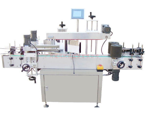 Motorkerncomponenten Vlakke/bijzondere/vierkante flessenetiketmachine voor producten