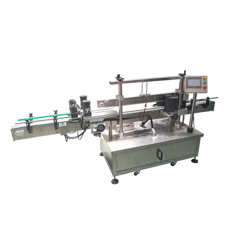 Motorkerncomponenten Vlakke/bijzondere/vierkante flessenetiketmachine voor producten