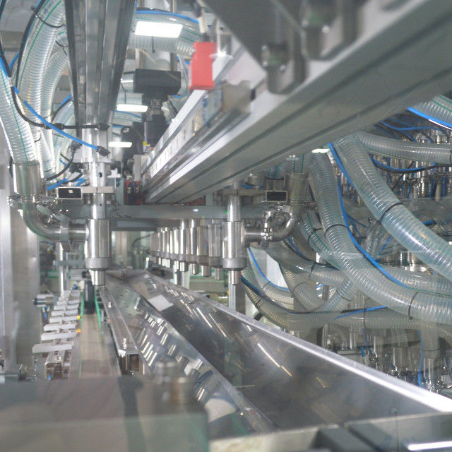 10 Hoofd koppel capping machine voor goed verkopen Package Line Vloeibare wasmiddel vullen