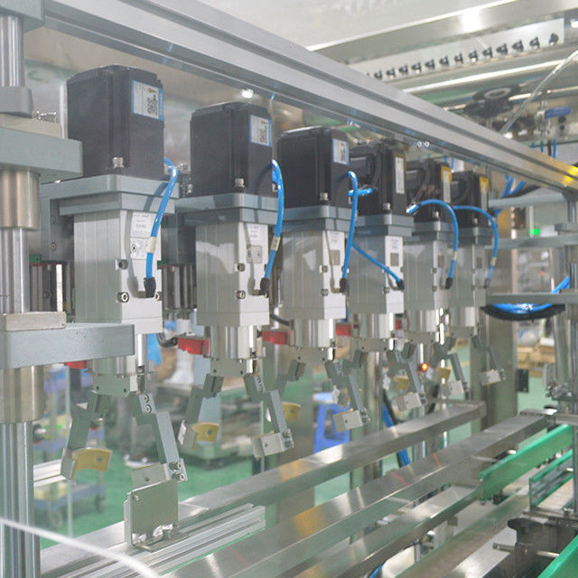 10 Hoofd koppel capping machine voor goed verkopen Package Line Vloeibare wasmiddel vullen