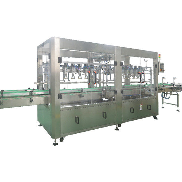 Hoog productiesnelheid 3L Plastic Flask Shampoo Bottling Line met 20 vulstukken