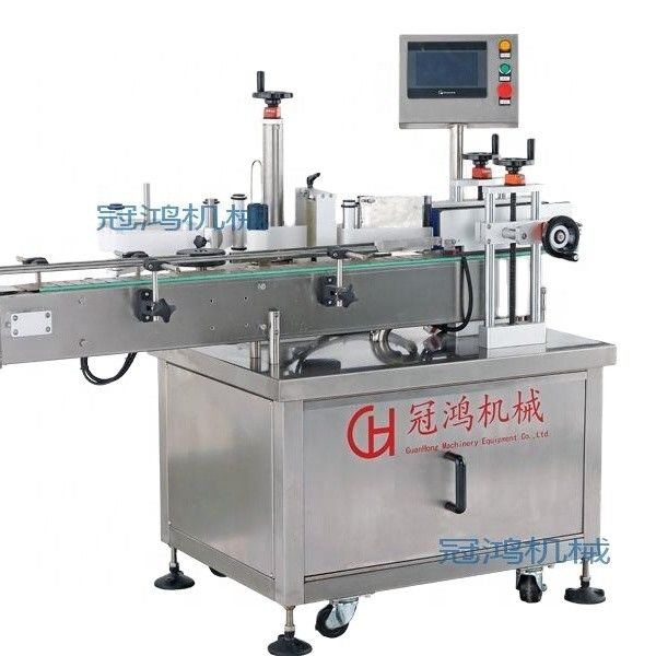 1 van de kerncomponenten Automatische glazen flessen etikettering machine met AC 220V/50HZ Spanning