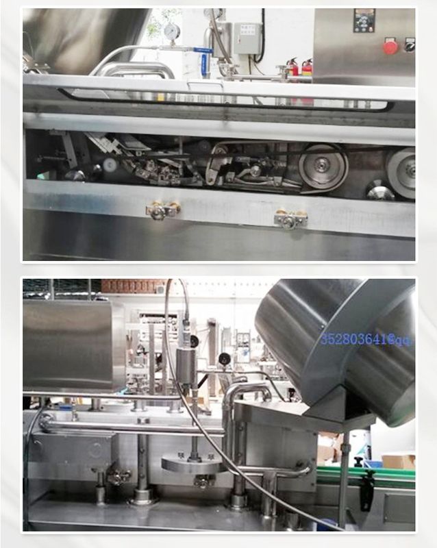Volledig functionele stoom vacuüm afdichting machine voor fruit en chili saus metalen capper