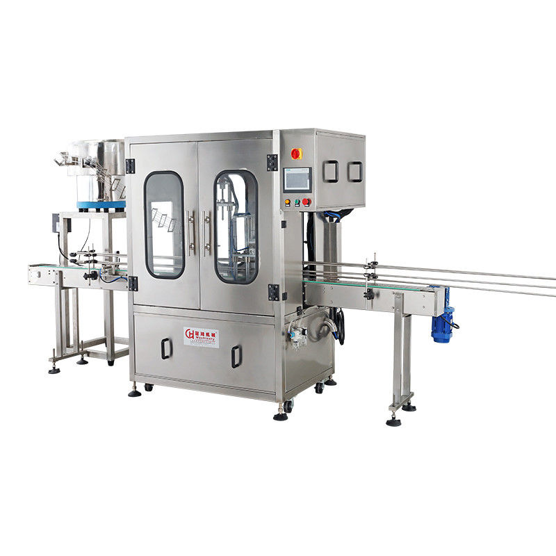 Volledig automatische multi-type capping- en schroeifasten met verstelbare koppelgrootte