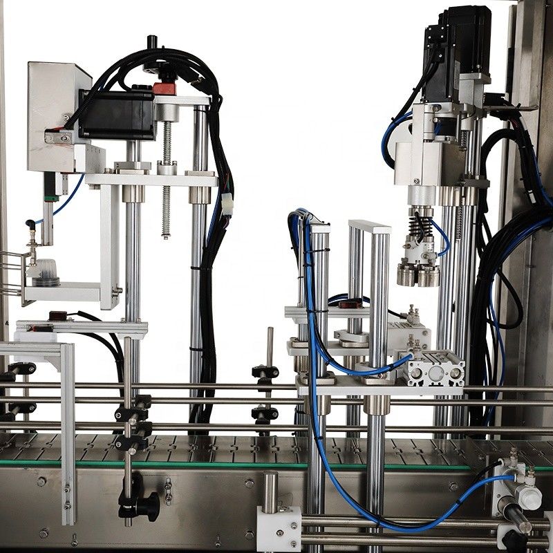 Volledig automatische multi-type capping- en schroeifasten met verstelbare koppelgrootte