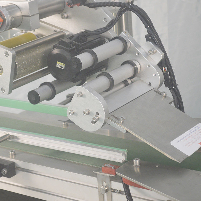 Video-uitgaande-inspectie platte/oppervlakte-etiketteringsmachine met luchtdruk 0,6-0,8Mpa