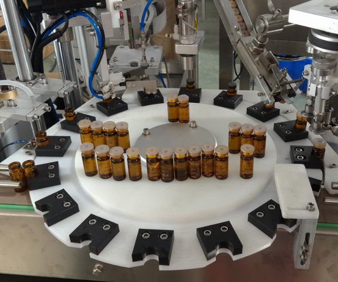 220V/380V 50HZ Spanningssnelheid Volledige automatische glazen ampul flessen vulkappen machine