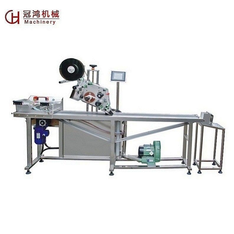220V/380V/110V Spanning Flat Page Labeling Machine met automatische etikettering