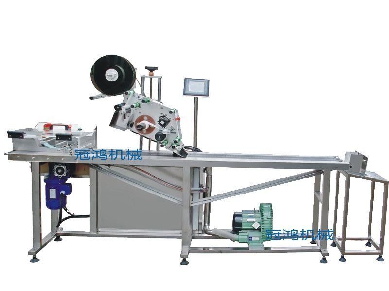 220V/380V/110V Spanning Flat Page Labeling Machine met automatische etikettering