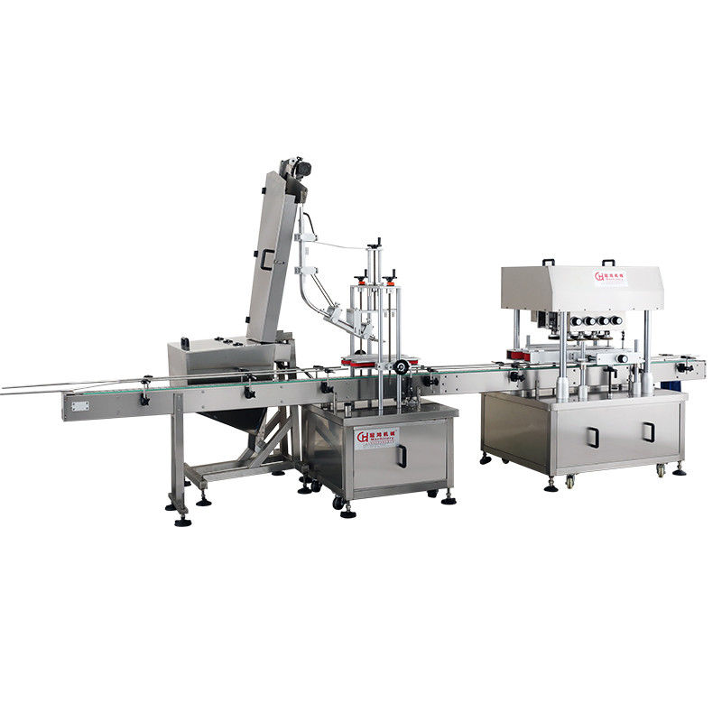 Eenvoudige werking Automatische dopmachine met en 220V/380V motor kerncomponenten