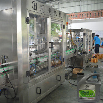 Goedkwaliteit smeerolie Motorolie Motorolie Vulling Kappen Etikettering Karton Verpakking Palletizing Machine Line