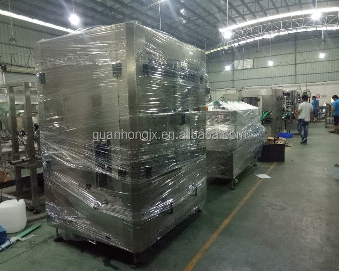 Goedkwaliteit smeerolie Motorolie Motorolie Vulling Kappen Etikettering Karton Verpakking Palletizing Machine Line