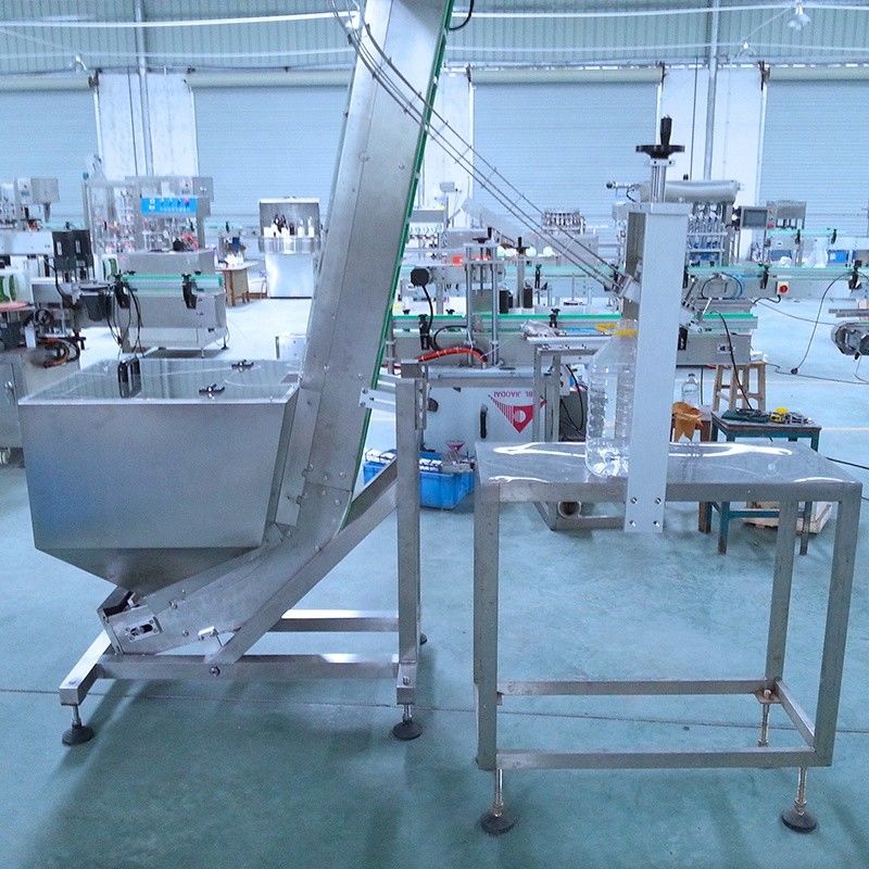 Plastic verpakkingsmateriaal deksels Feeder Capping Sorter voor hoge snelheid en pomp hoofd lippen