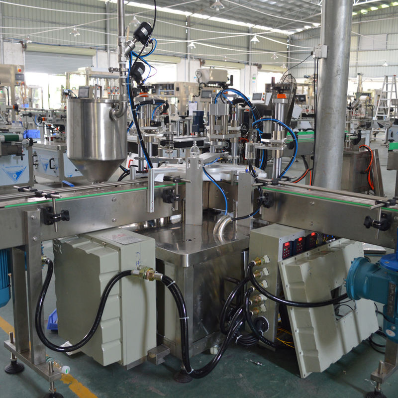 Geavanceerde Automatische Deodorant Perfume Filling Machine Productie Lijn voor 20 ml flessen