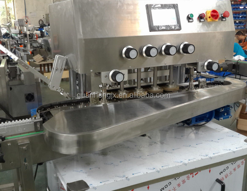 Automatische hoge snelheid pet fles capping machine voor papier verpakkingsmaterialen en meer