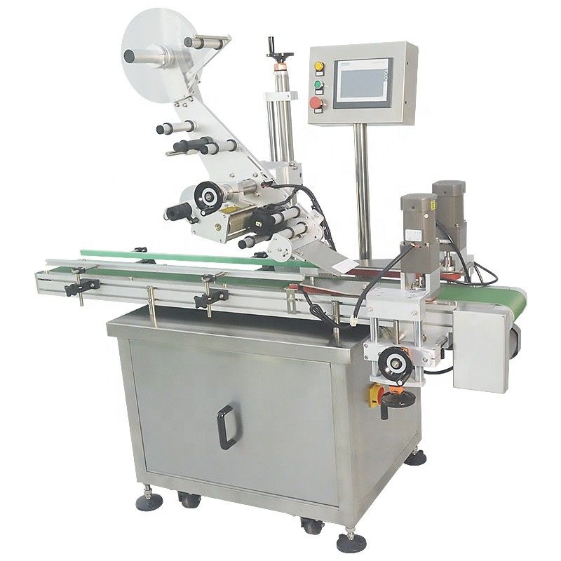 Automatische platte oppervlakte-etiketteringsmachine voor ronde flessen