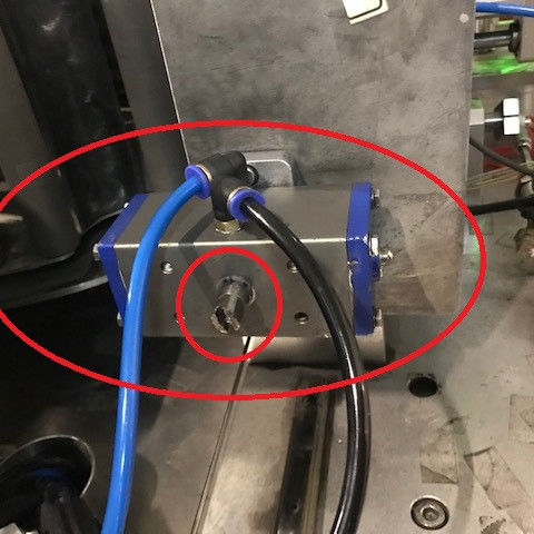 Motorkerncomponenten Pneumatische actuator voor etiketteringsmachine