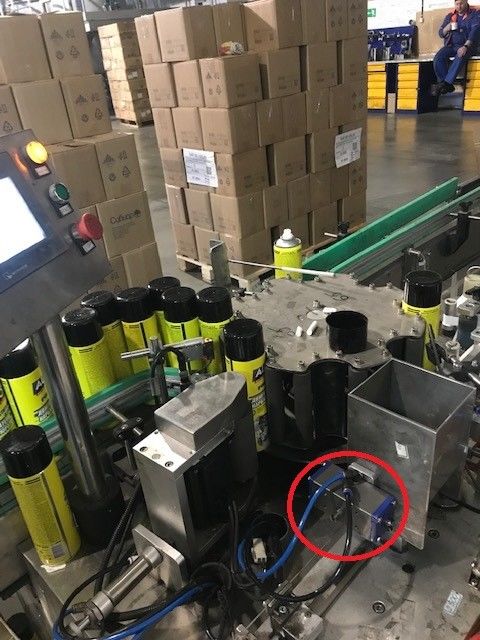 Motorkerncomponenten Pneumatische actuator voor etiketteringsmachine