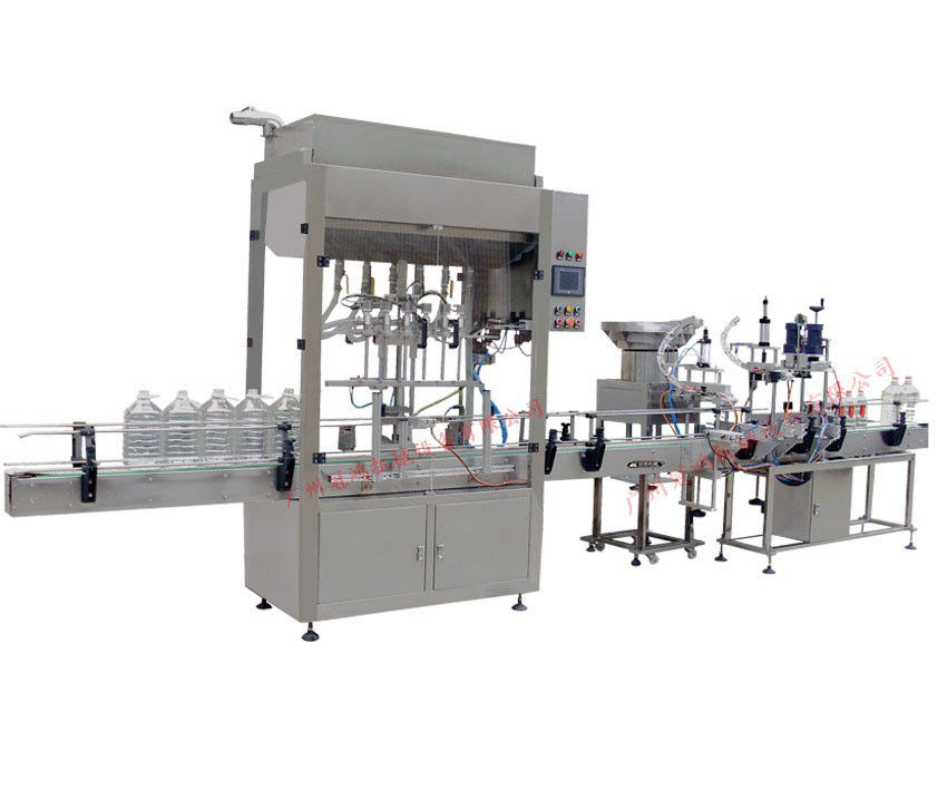 Elektrische automatische vul- en bekledingsmachine voor zonnebloemolie, sojabonen en maïs 2000bph
