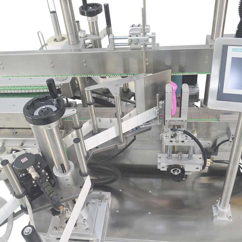 304 roestvrij staal automatische platte fles etikettering machine voor ronde vierkant pet fles