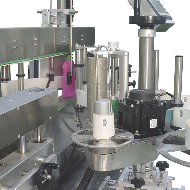 304 roestvrij staal automatische platte fles etikettering machine voor ronde vierkant pet fles