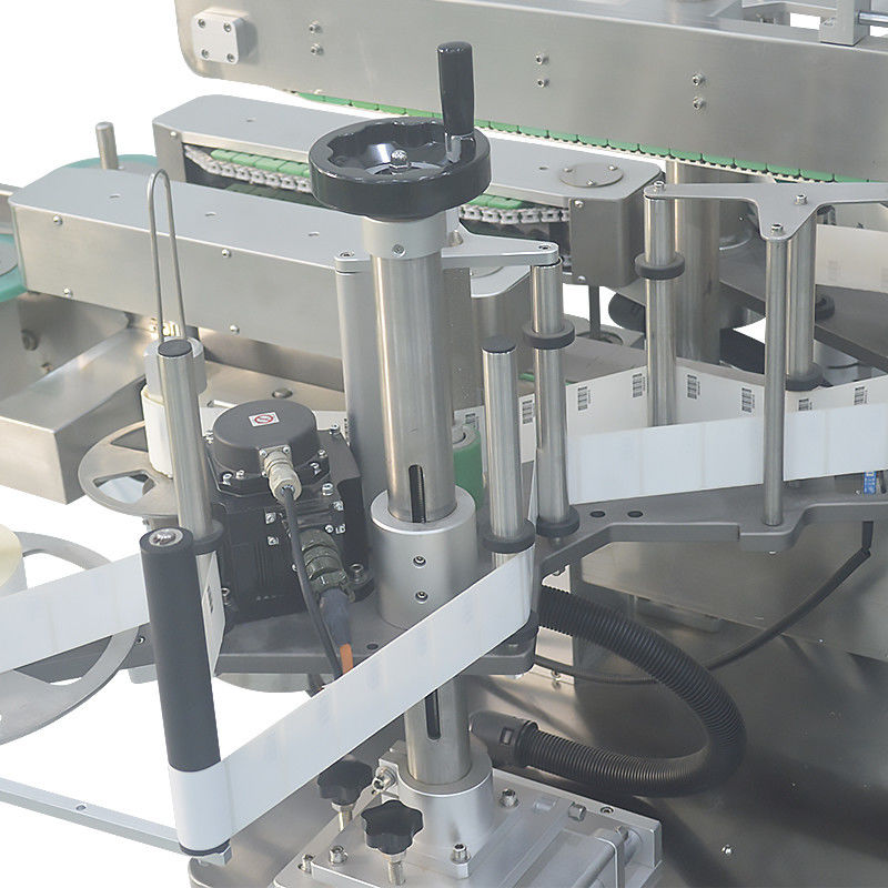 304 roestvrij staal automatische platte fles etikettering machine voor ronde vierkant pet fles