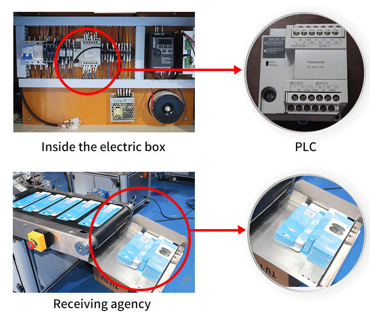220V/380V/110V Spanning Automatische zelfklevende kaartetiketteringsmachine voor snel etiketteren