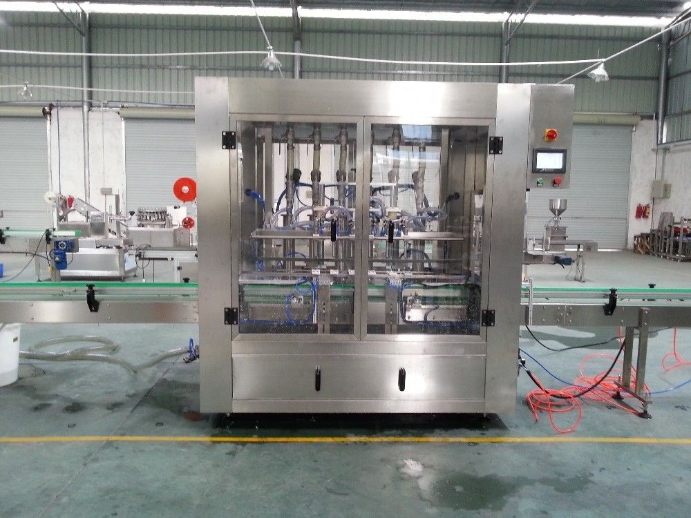 High Precision 1.5KW/AC220V 50/60HZ Servo Piston Filling Machine voor smeerolie