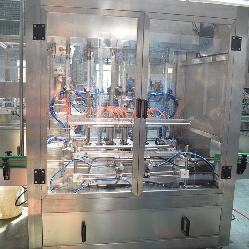 High Precision 1.5KW/AC220V 50/60HZ Servo Piston Filling Machine voor smeerolie