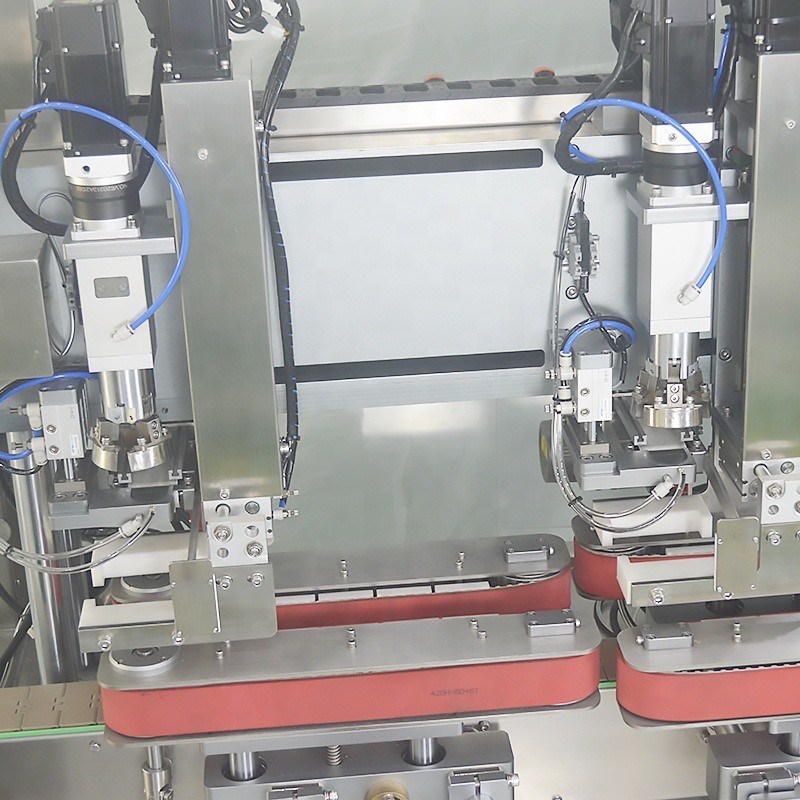 Automatische vloeibare flessen vulmachine met dop voor shampoo/douchegel/olie/wasmiddel