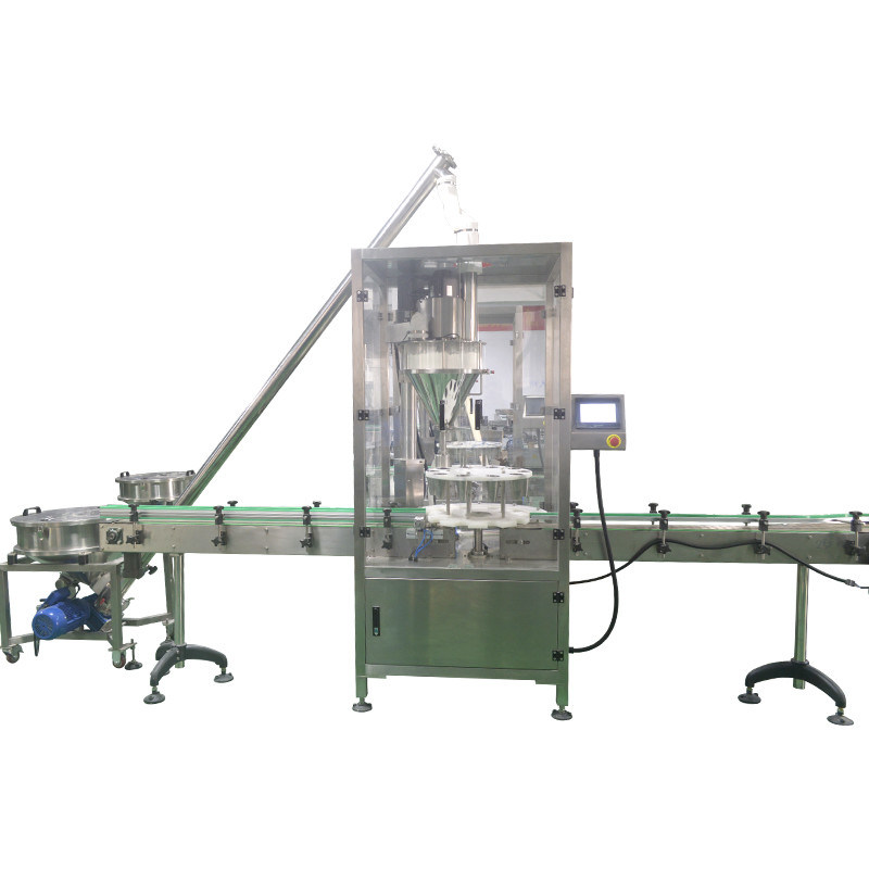 320 KG Kerncomponenten PLC-poederflesvulmachine voor automatische productie