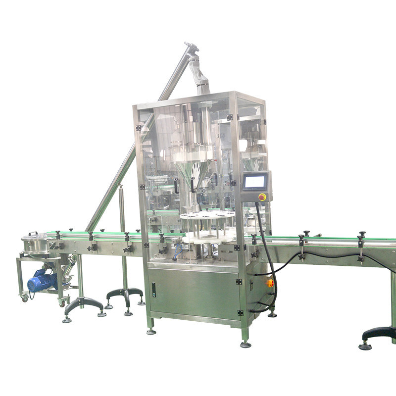 320 KG Kerncomponenten PLC-poederflesvulmachine voor automatische productie