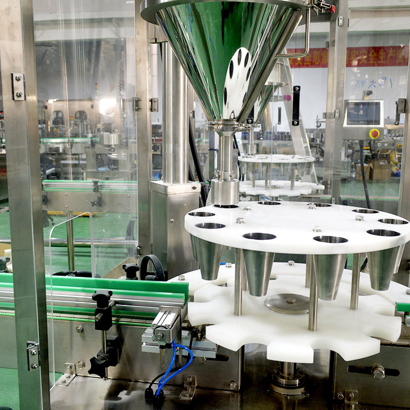 320 KG Kerncomponenten PLC-poederflesvulmachine voor automatische productie