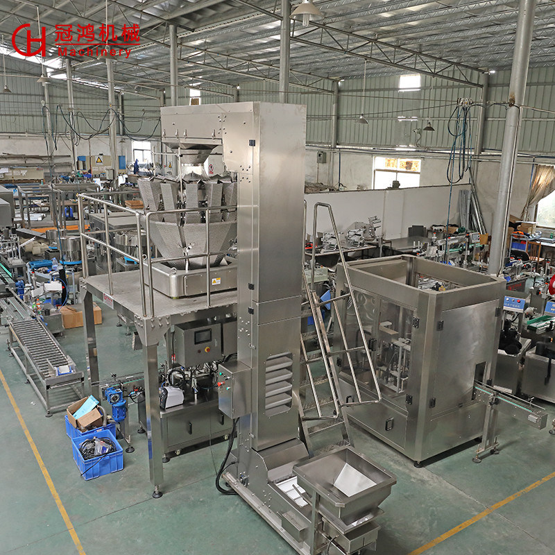 Plantvoorziening Automatische vergrendelingskappenmachine voor glazen flessen/potten Elektrisch aangedreven type