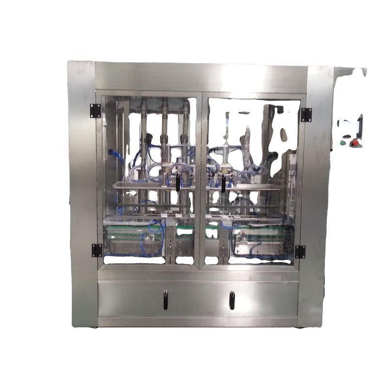 Automatische vulmachine met servopiston voor vloeistof/pasta/wasmiddel/shampoo