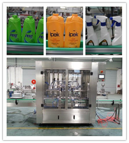 Automatische vulmachine met servopiston voor vloeistof/pasta/wasmiddel/shampoo