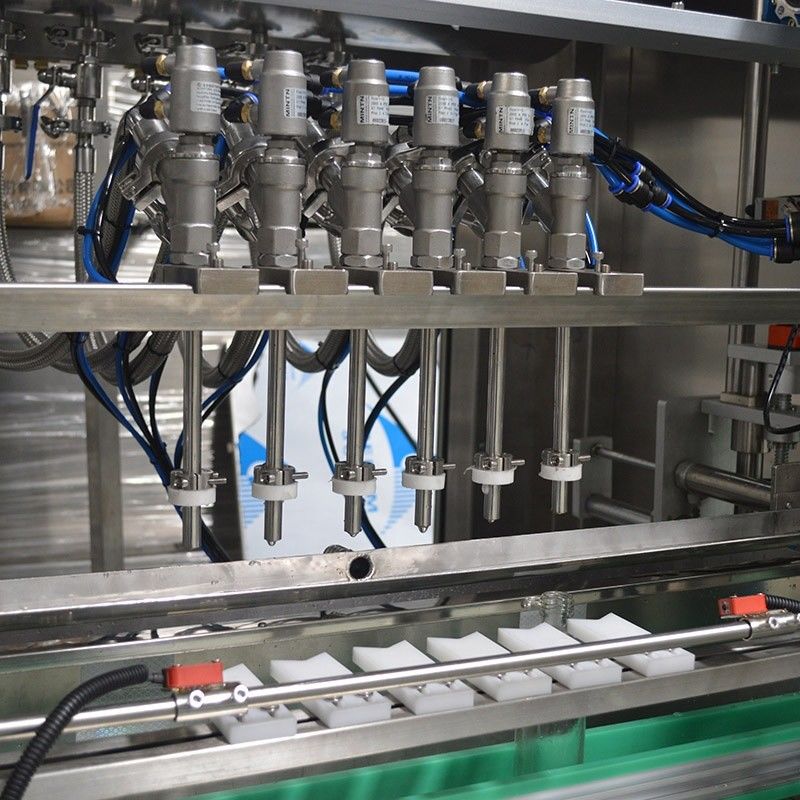 Spanning AC220V 50/60HZ Wijnvulmachine Lijn voor Mini Olijfolie Flessen Machine