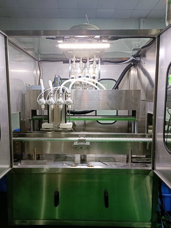 4 koppen servo-kolfvulmachine voor automatische productielijn van zwavelzuur