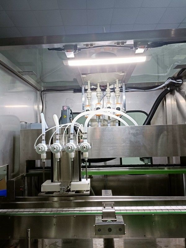 4 koppen servo-kolfvulmachine voor automatische productielijn van zwavelzuur